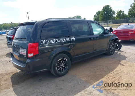 2019 Dodge Grand Caravan Gt из США, поврежденный, VIN 2C4RDGEG0KR557977